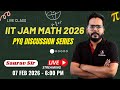 IIT JAM 2026 Mathematics | Previous Year Questions (PYQs) | Dr. Saurav Sir