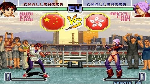 KOF 2002 - Ya Wang (丫王) VS Pakwing FT10