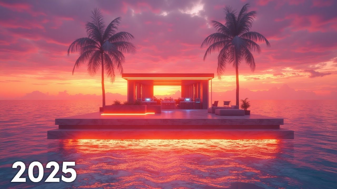 Exclusive Island Party 2025 🔥 Tropical Deep House Mix 🔥 Sunset Ocean Chillout Vibes