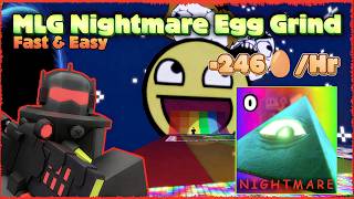 TDX Nightmare MLG Mode Fastest Egg Grind Strat (246 Eggs/ Hour)
