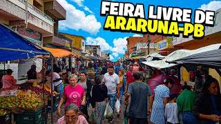 FEIRA LIVRE DE ARARUNA-PB!!!17/06/2023