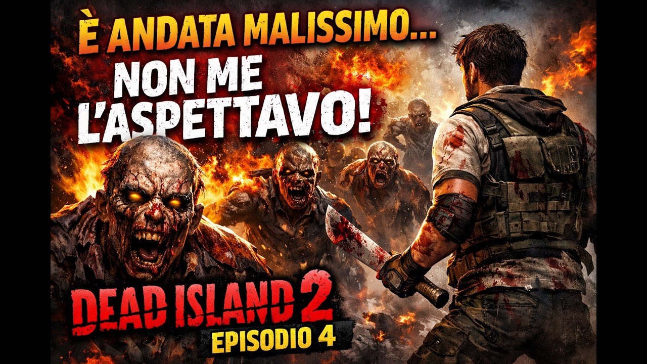È andata malissimo...Non me lo aspettavo | DEAD ISLAND 2 EP 4 - YouTube