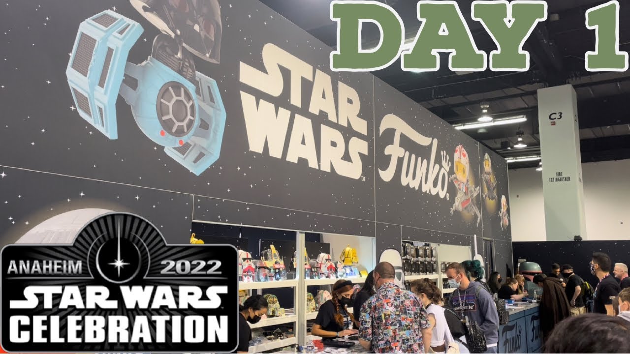 Star Wars Celebration Anaheim 2022 Day 1 - LucasFilm Showcase, Exclusive Merchandise & Craziness