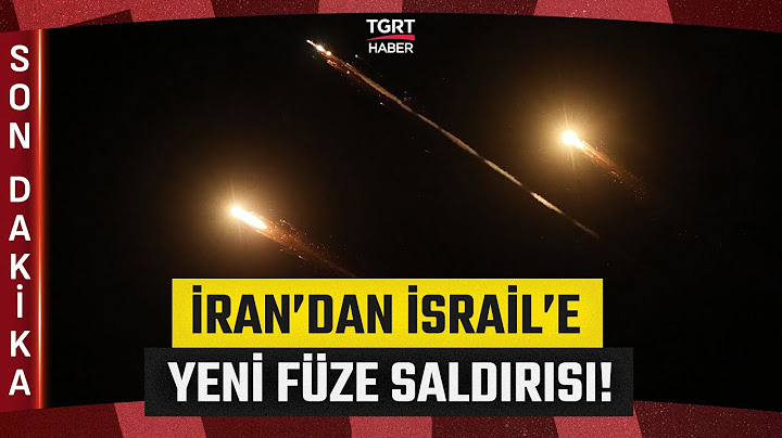 İran'dan İsrail'e Yeni Füze Saldırısı: Netanyahu'nun Evi Hedefte - TGRT Haber
