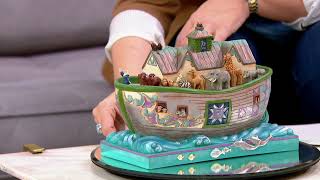 Jim Shore Heartwood Creek Noah s Ark on QVC