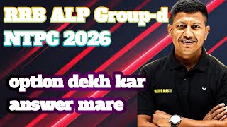 RRB ALP Group-d NTPC 2026 all exam questions and answer maths Masti by Vipin sir