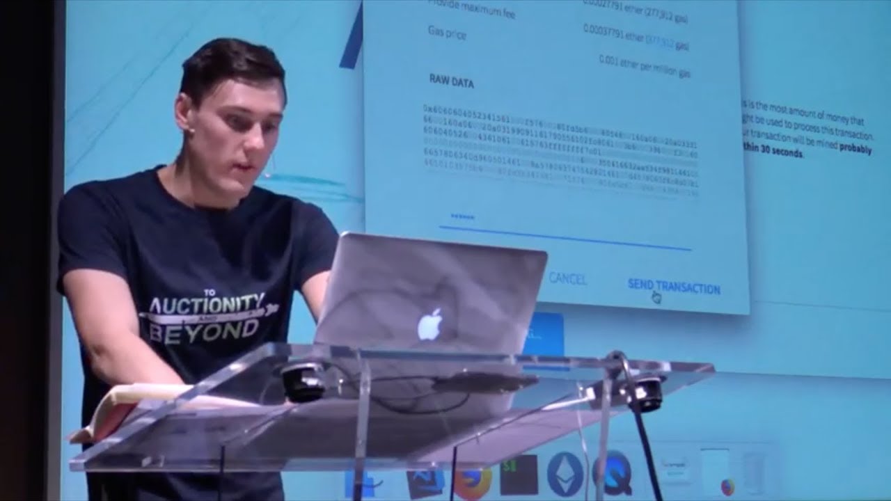 Dev Talk Blockchain Keynote - Auctionity