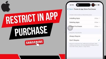 How to Restrict in-app Purchases in iphone
