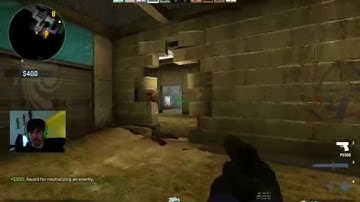 First round ace/5k with HS-ONLY on de_cache