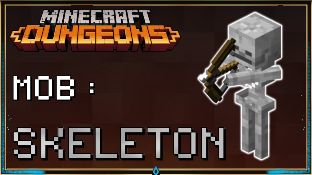 Skeleton - Minecraft Dungeons Mob [Pre-release Analysis]
