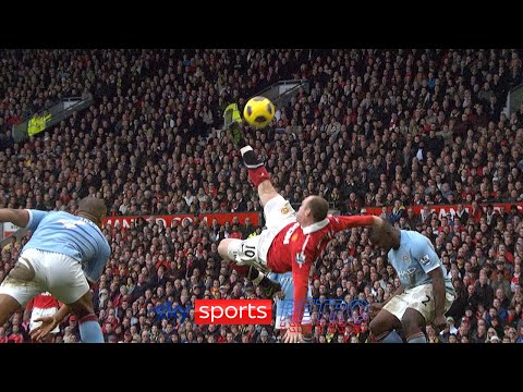 Wayne Rooney's brilliant bicycle kick goal in the Manchester derby