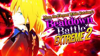 STRUGGLE FOR NEW PLAYERS! EX2 MOSS ELEGANT WHITE RETAINER BEATDOWN BATTLE! (Slime: Isekai Memories)