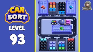 Car Sort level 93 solution