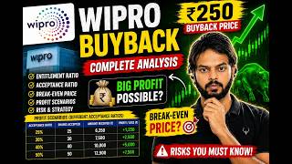 Wipro Buyback 2026 Explained | Profit, Acceptance Ratio & Break-Even Price Analysis