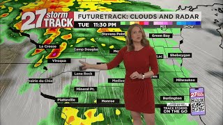 Storm chances return later Tuesday