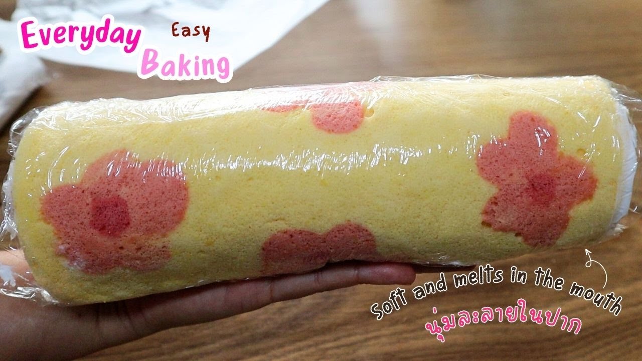 Summer Cake ทำง่าย❗นุ่มละลายในปาก |  Cake roll recipes | Ep-664 | mine สะใภ้ตุรกี