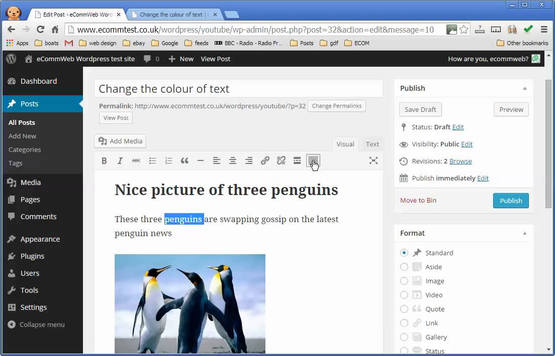 Change The Colour Of Text In WordPress YouTube change-the-colour-of-text-in-wordpress-youtube