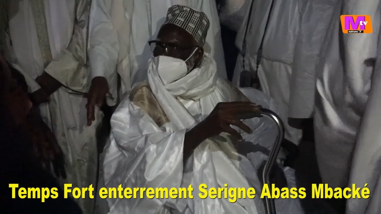 Arrivée Serigne Mountakha Mbacké Enterrement...