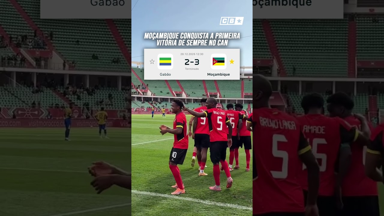 ❤️ UM MOMENTO PARA SEMPRE: MOÇAMBIQUE GANHA PELA PRIMEIRA VEZ NO CAN 🇲🇿 #SHORTS