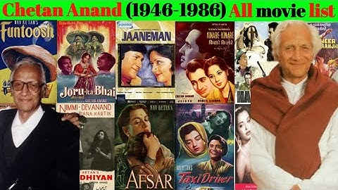 director Chetan Anand all movie list collection and budget flop and hit movi #bollywood #chetananand