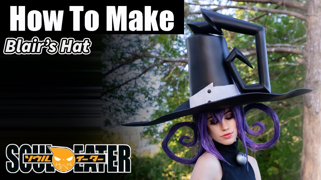 How to make Blair's Hat out of EVA Foam from the anime Soul Eater- DIY Cosplay Tutorial