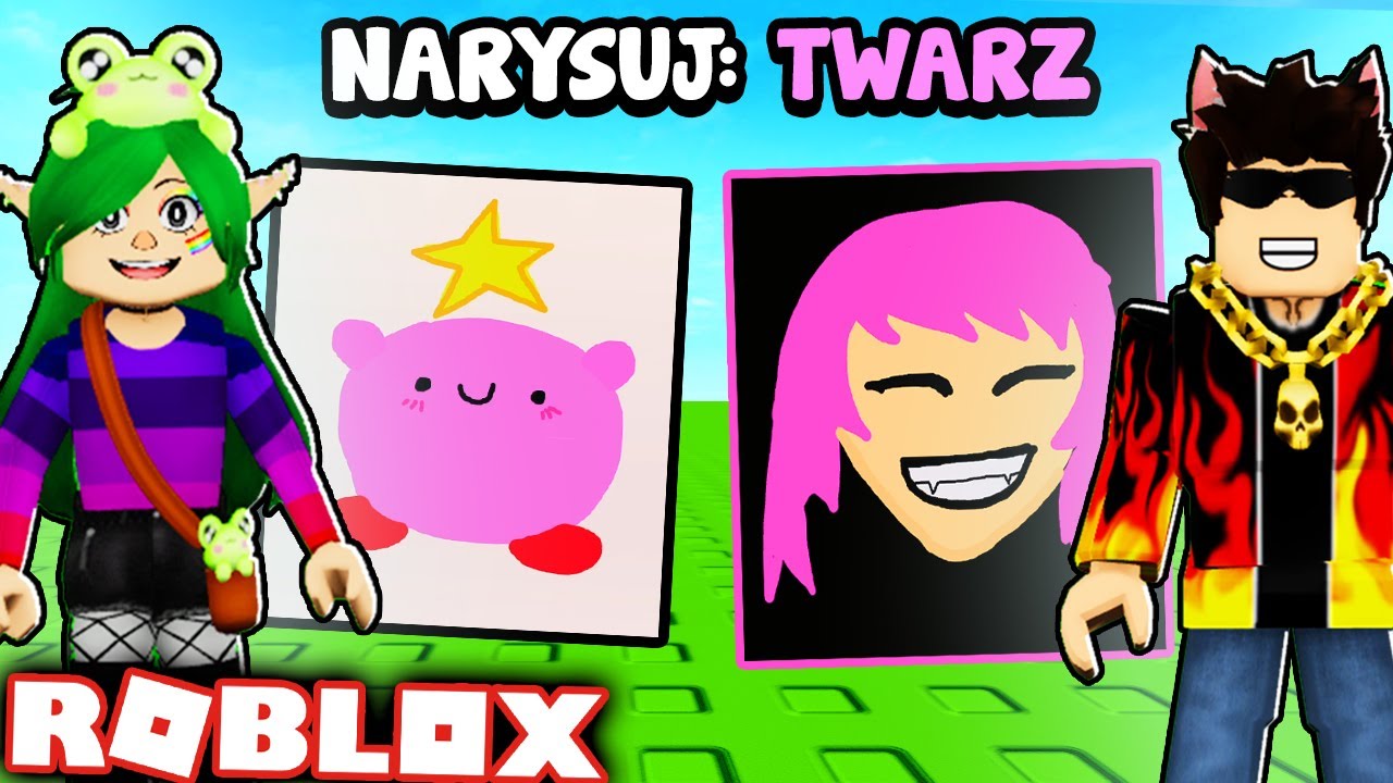 ROBLOX, ale KTO NARYSUJE... GORZEJ?! (Speed Draw)