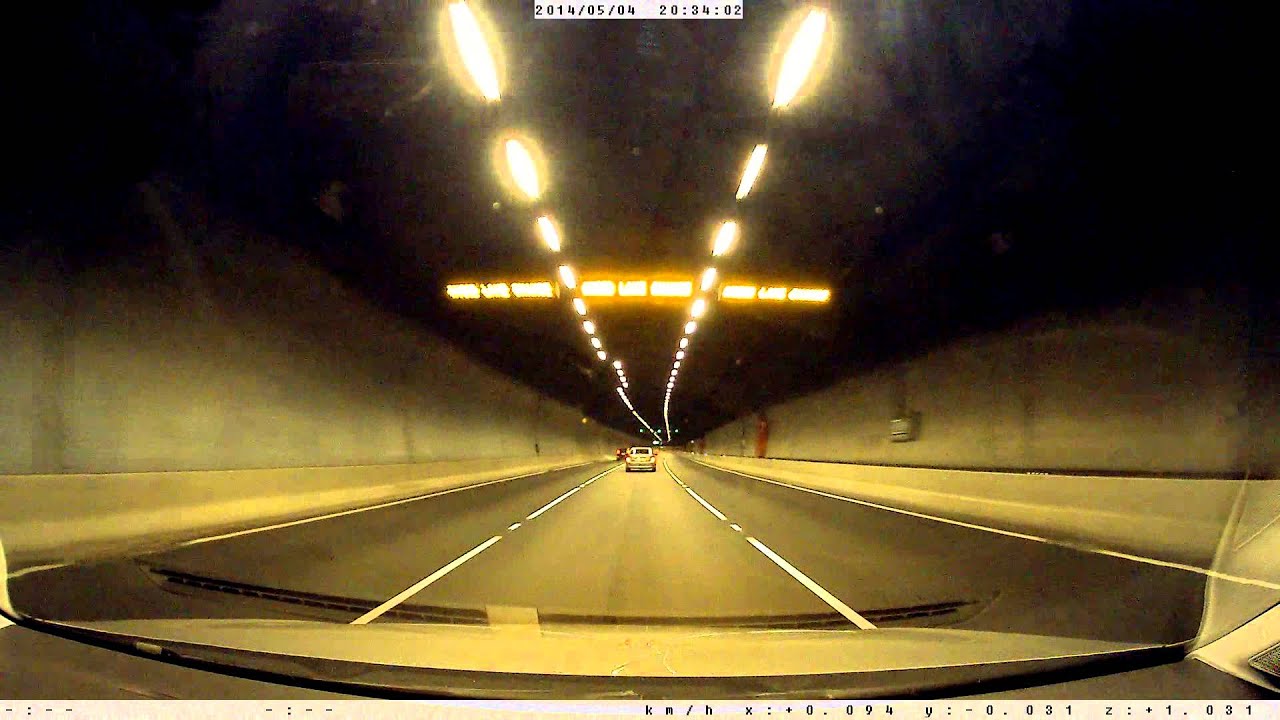 Powerucc Panorama II/S Night Drive Burnley Tunnel (Watch in 1080p