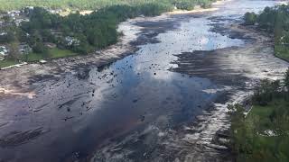 Boiling Spring Lakes aftermath from Hurricane Florence