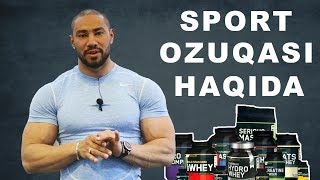 Dilshod Niyazov sport ozuqasi haqida aytib beradi