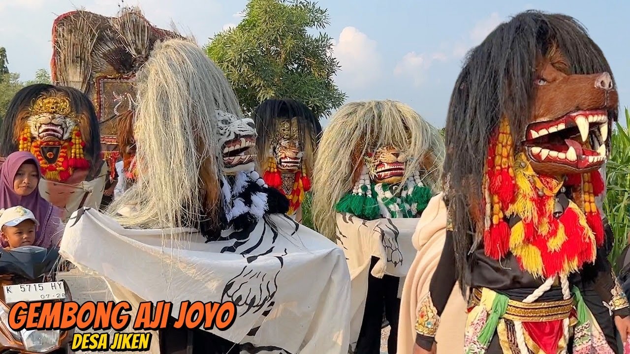 TERBARU !! Arak Arakan Barongan Blora, Buto Galak & Reog Ponorogo GEMBONG AJI JOYO Live Jiken
