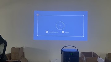 How to correct the four corner trapezoid of BYINTEK UFO U80Max projector