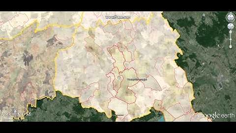 Cadastral maps on Google Earth