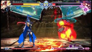 [BBCF2]1/23(火)EGO(タオカカ)VSうにゃ(ナイン)[7戦ガチ]