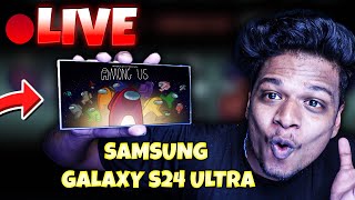 Lets Play Among us Live on #GalaxyS24 Ultra #PlayGalaxy