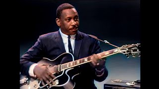 Wes Montgomery, TV show in Brussels, Belgium, april 4th, 1965 (colorized) screenshot 1