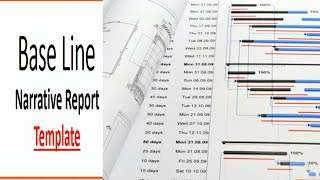 Why contractors must submit a narrative report with the integrated time schedule baseline?