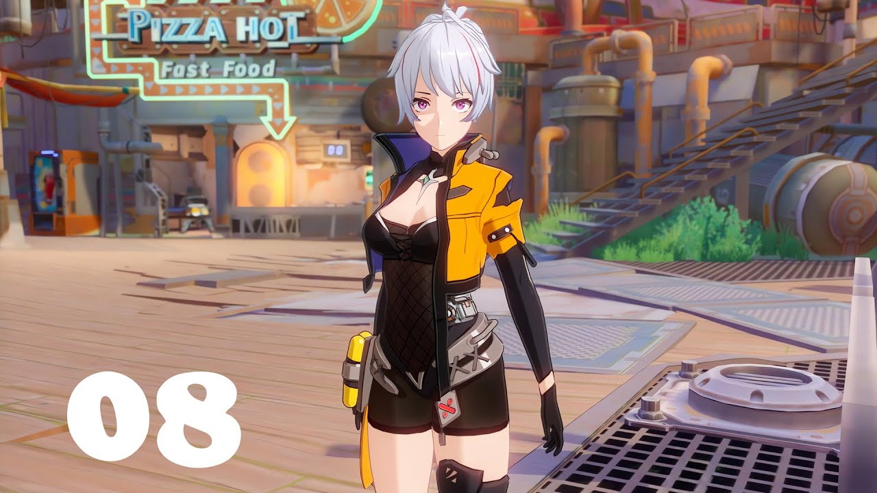 Tower of Fantasy gameplay on Steam Deck [Docked] Part 08 Catching up with the actual story