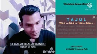 Sedalam Dalam Rindu duet smule