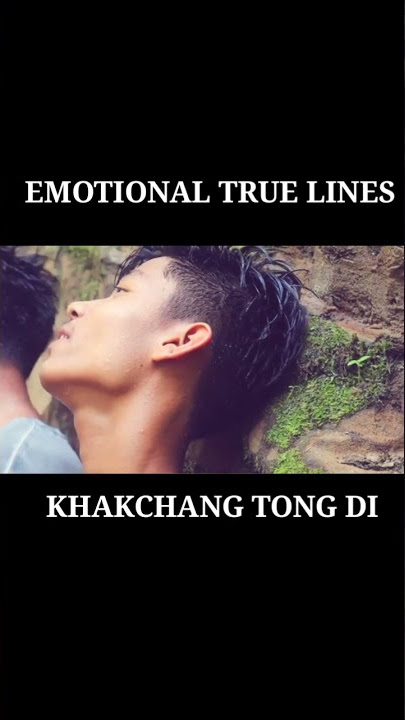 Emotional True lines From the Short film Khakchang Tong di.