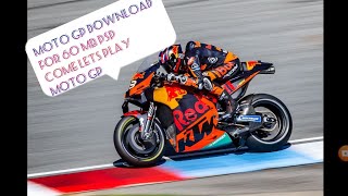 HOW TO DOWNLOAD MOTO GP ON ANDROID PSP HIGHLY COMPRESSED