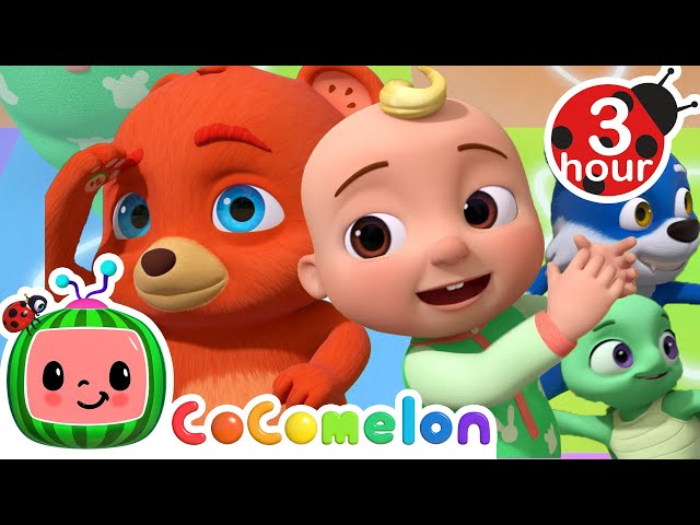 Animal Dance Party + More | Cocomelon - Nursery Rhymes | Fun Cartoons For Kids | Moonbug Kids class=