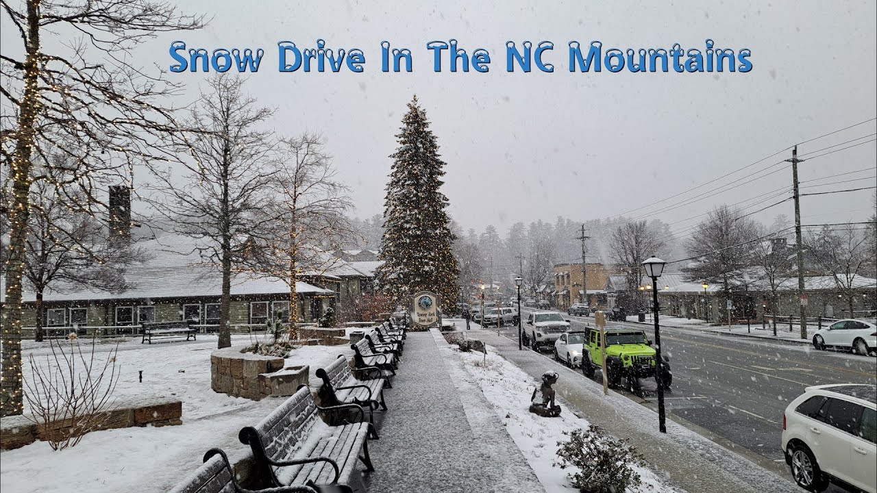 Snow Drive & Pizza At Mellow Mushroom In Boone, NC
