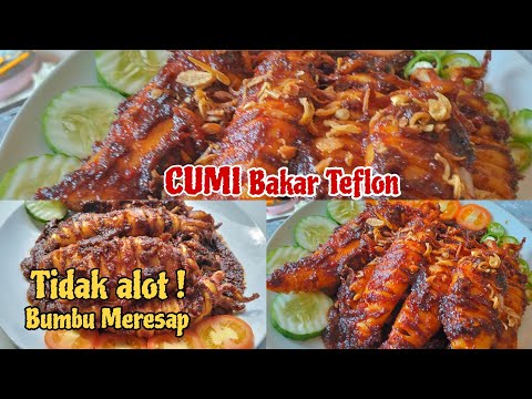 Bakar Cumi Pakai Teflon