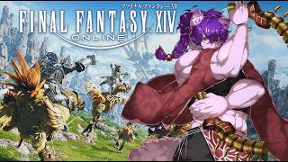 【＃FF14】忍者のレベル上げがんばるぞ！【ケモノVtuber：ギン リャンファ】