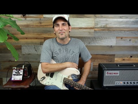 Friedman - Fuzz Fiend - Pedal Demo - Tube Driven Fuzz