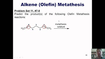 Chapter 11 -- Organometallic Chemistry, Part 4 of 4: Olefin Metathesis