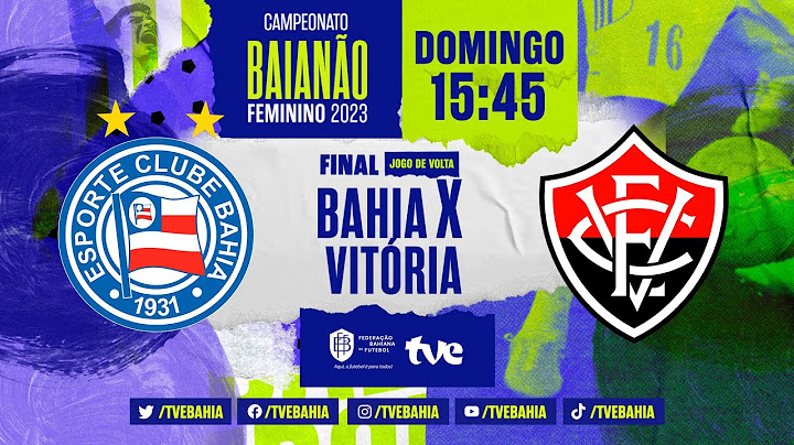 BAHIA 0 x 0 VITÓRIA  | FINAL BAIANÃO FEMININO #BAVIFemininoNaTVE | 01/10/2023