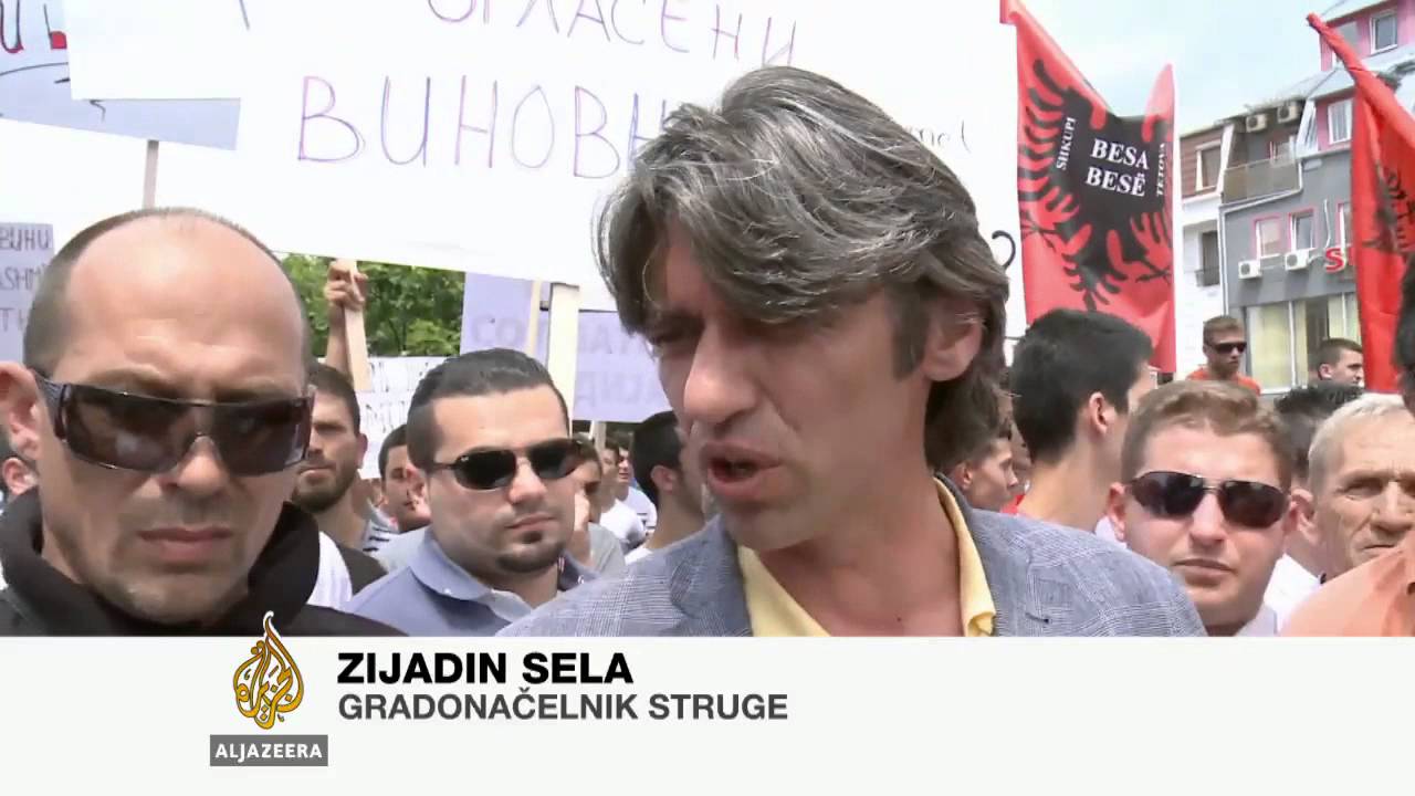 Protest Albanaca u Skoplju zbog slučaja 'Monstrum'