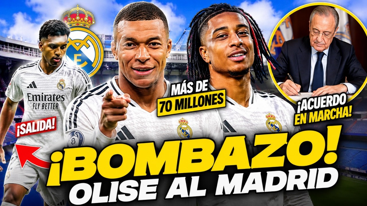Bomba en el Real Madrid: Olise, Mbappé y una salida sorpresa