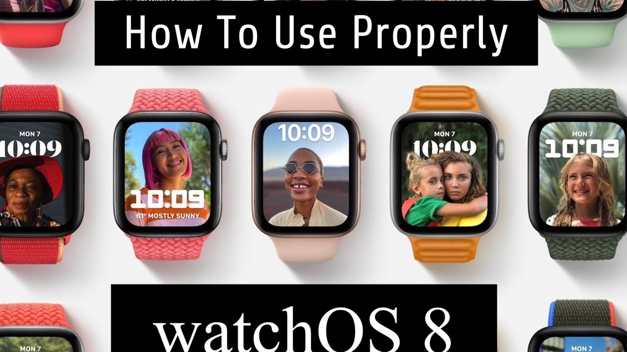 How To Best Use Portrait WatchFace on watchOS 8 (iOS 15) YouTube